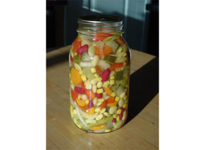 Traditional Chow-Chow in a jar at Hellericks Family Farm